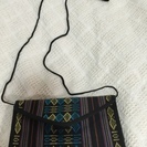 新品 肩掛け財布　ブラック　の画像