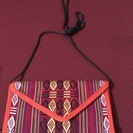 ★新品★ アジアン雑貨 ひも付き財布　レッド