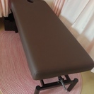 美品！手動式昇降マッサージベッド の画像