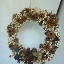 11月12月教室月間　多肉アレンジ・クリスマスリース・お飾りなどの画像