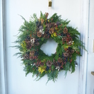 11月12月教室月間　多肉アレンジ・クリスマスリース・お飾りなどの画像