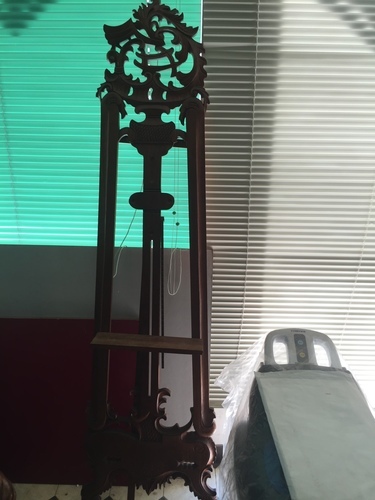 木製 飾り付きイーゼル