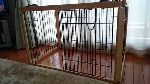 犬、ケージ、ゲージ、サークル、屋根あり、トレーなし