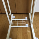 高さのあるハンガーラックの画像