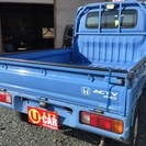 感謝！アクティトラック☆ブルー☆MT,4WD☆即決車検２年付き！の画像