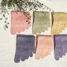 絹靴下の草木染ワークショップの画像