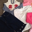 120cm 子供服セットの画像