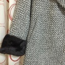 暖かいコートの画像