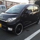 ムーヴカスタムX黒 18インチ美車