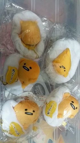ぐてたまマスコット3小銭いれ１ﾊﾟｽｹｰｽ