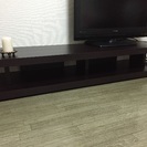テレビ台 ブラウン 木目の画像