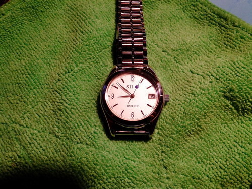 ☆SEIKO SII セイコーインスツル 自動巻き Y675-0030
