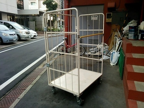 業務用　かご台車　使用一年未満