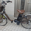 《送料込》Panasonic 電動アシスト自転車ViVi EX リチウムイオンバッテリー搭載 2４インチ