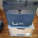 【動作OK】 AIWA アイワ　フラット画面　21型テレビ　TV-F21ST1 　★テレビ台付き★の画像
