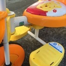 くまのプーさん 三輪車 補助脚付きの画像