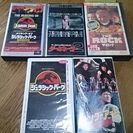 ジュラシックパーク、ターミネーター、その他  VHS ビデオテープ