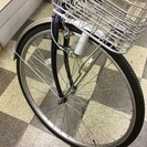[2502]中古自転車　リサイクル自転車　マルキン　シティサイクル　27インチ　シングル　リモートレバーライト　ローラーブレーキ　BAA自転車安全基準適合　ダークブルーの画像