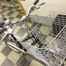 [2502]中古自転車　リサイクル自転車　マルキン　シティサイクル　27インチ　シングル　リモートレバーライト　ローラーブレーキ　BAA自転車安全基準適合　ダークブルーの画像