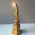 金属の阿弥陀如来像(舟形)の画像