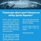 Statistician Sports part-time job