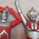 大型-ウルトラマン・セブン・ジャック　３体セット　（中古）の画像