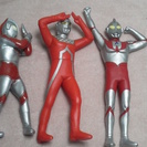 大型-ウルトラマン・セブン・ジャック　３体セット　（中古）の画像