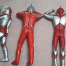 大型-ウルトラマン・セブン・ジャック　３体セット　（中古）の画像