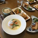 簡単な料理とケーキを一緒に作りましょう
