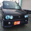 ご成約いただきました！決算！ムーヴカスタム☆黒☆MT,4WD☆即決車検２年付き！の画像