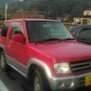パジェロミニ(赤)❗❗　車検付き🎵