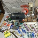 工具色々（電動ドリル、グラインダー含む）の画像