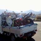 バイク配送 バイク輸送 格安！！オートバイ、バイク　スクーター　バギー等の  陸送、配送、輸送を承ります。 迅速　低料金　安全　確実配送！！の画像