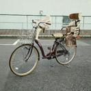 極上車☆子供乗せ2つ付き26インチ自転車♪