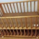 (受付終了)カトージ　中古ベビーベッドの画像