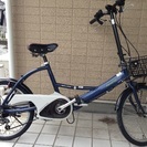 パナソニック製  折りたたみ電動自転車の画像
