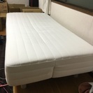 無印良品シングルベッドの画像