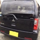 ご成約いただきました！即乗り！ekワゴン☆黒☆AT,4WD☆車検28年10月まで！の画像