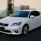 LEXUS CT200h version C パールホワイト レクサスの画像