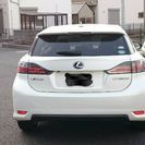 LEXUS CT200h version C パールホワイト レクサスの画像