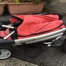 問い合わせ歓迎☆中古ベビーカー☆クイニーザップ☆オレンジの画像