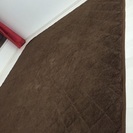 茶色のラグマット カーペット？じゅうたん？ 差し上げます 0円の画像