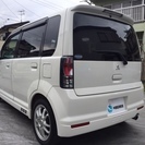 【ご成約】　検２年付　平成15年　ミツビシ　ekスポーツ　Ｒ　ターボ　社外14ＡＷ　社外デッキ　ＨＩＤの画像