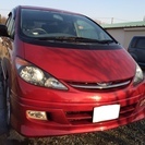 ご成約いただきました！即乗り！エスティマ☆アエラス☆赤☆AT,4WD☆75千キロ☆車検28年3月まで！の画像