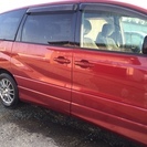 ご成約いただきました！即乗り！エスティマ☆アエラス☆赤☆AT,4WD☆75千キロ☆車検28年3月まで！の画像