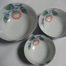 和柄が美しい食器　３点セット / どんぶり / ボールとしても使用可・ キッチン用品の画像