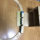 商談中 シンガポール購入持ち運び出来る木のレールセットの画像