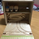 商談中 シンガポール購入持ち運び出来る木のレールセットの画像