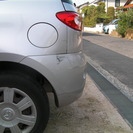 快調  マツダデミオ（グレー）　車検2か月(29年9月28日まで)の画像