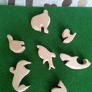 ７つの海の仲間たち⚓　ハンドメイド木工品